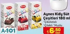 AYNES KİDY SÜT ÇEŞİTLERİ 180ML